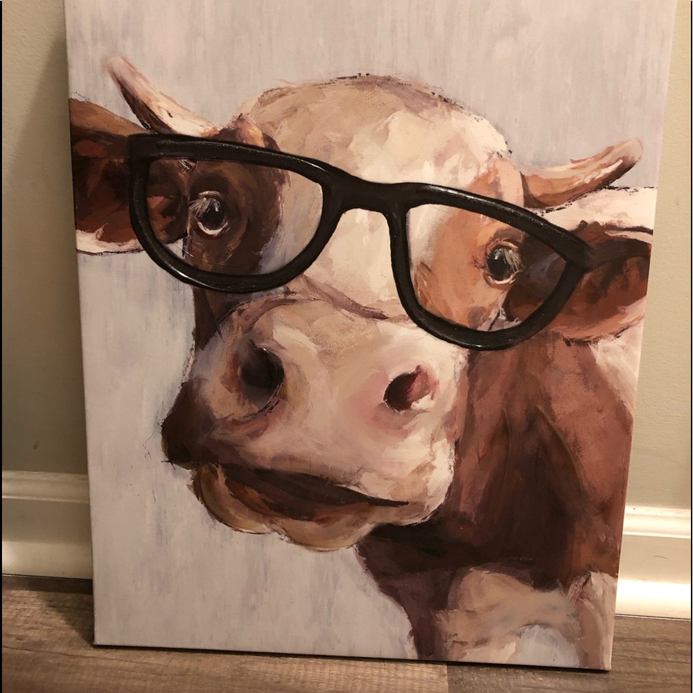 Cow Art Canvas